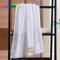 Roupa de cama / 5 estrelas Quality white India cotton towel set